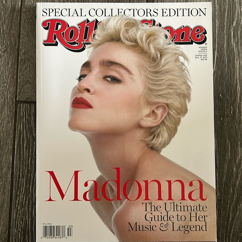 Madonna special collectors edition Rolling Stone magazine